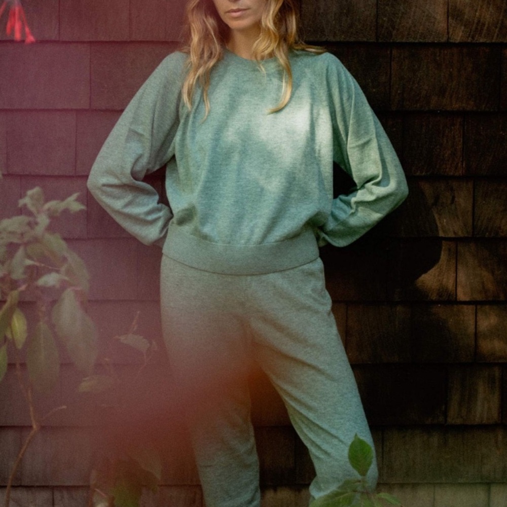 Cozy Green Lounge Set - listing includes top and bottom